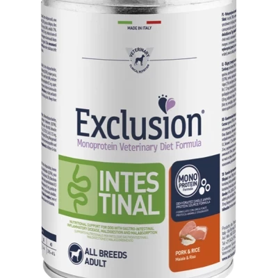 EXCLUSION INTESTINAL ALL BREEDS PUPPY PORK&RICE 400g