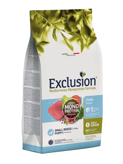 EXCLUSION MEDITERRANEO PUPPY TUNA SMALL BREED 2KG